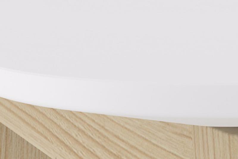 M1B02 - Белый/Белый край стола